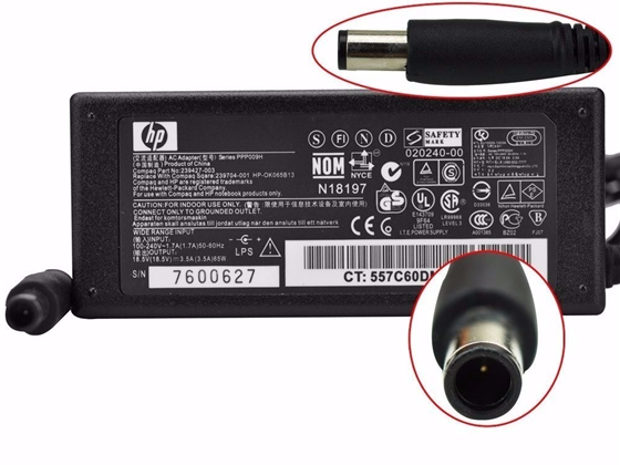 Cargador hp plog ancho